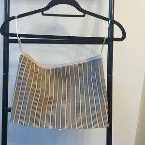 Sweet Lemon Stripe Bandeau NWT